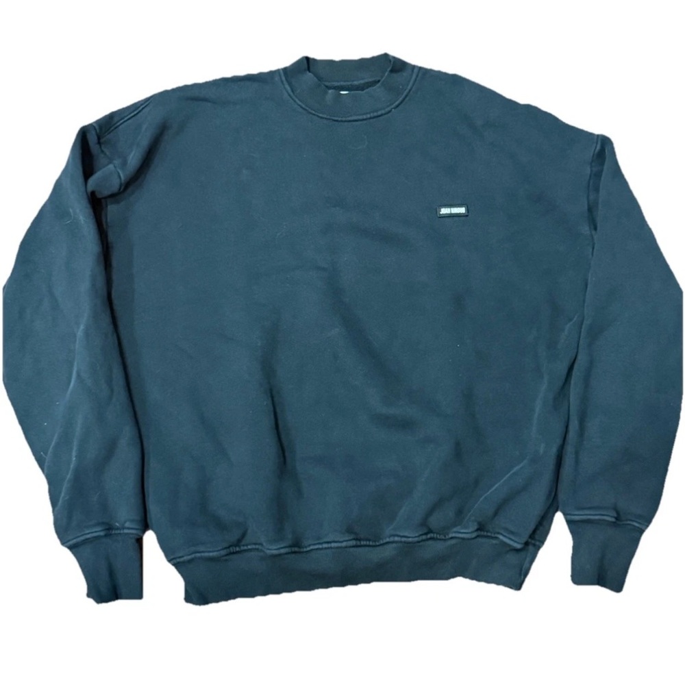 Joah Brown Black Crewneck Sweater